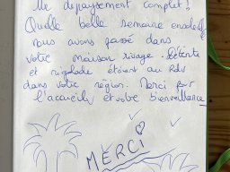Les vacanciers ont la parole